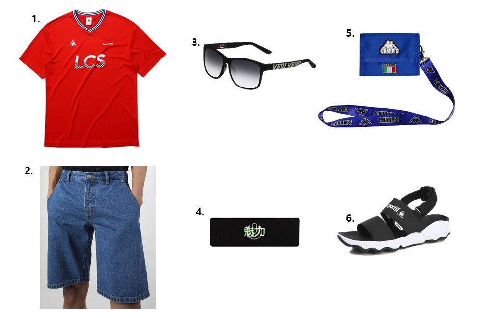 ▲사진제공=1.6.르꼬끄 스포르티브 2.MMIC(엠엠아이씨) 3.베디베로 by 세원I.T.C 4.5.참스