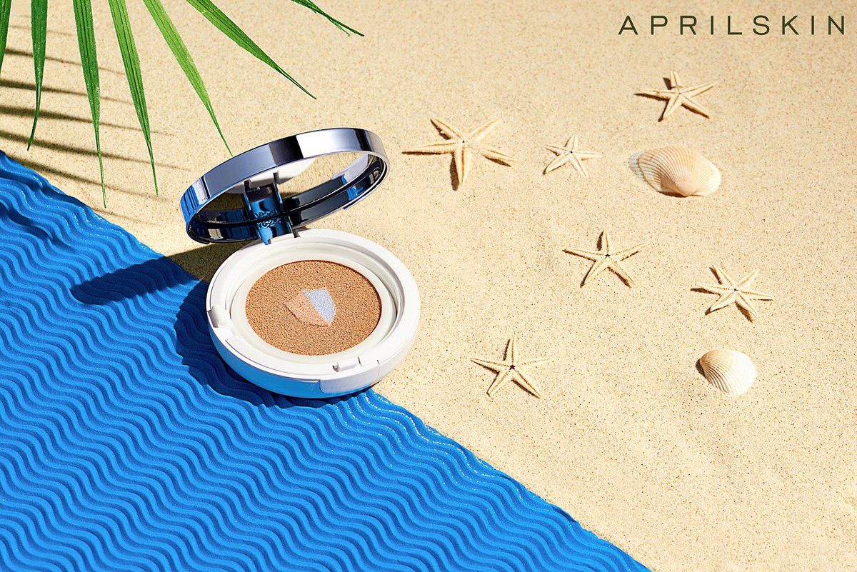 ▲에이프릴스킨 ‘퍼펙트 매직 커버 프루프 쿠션’