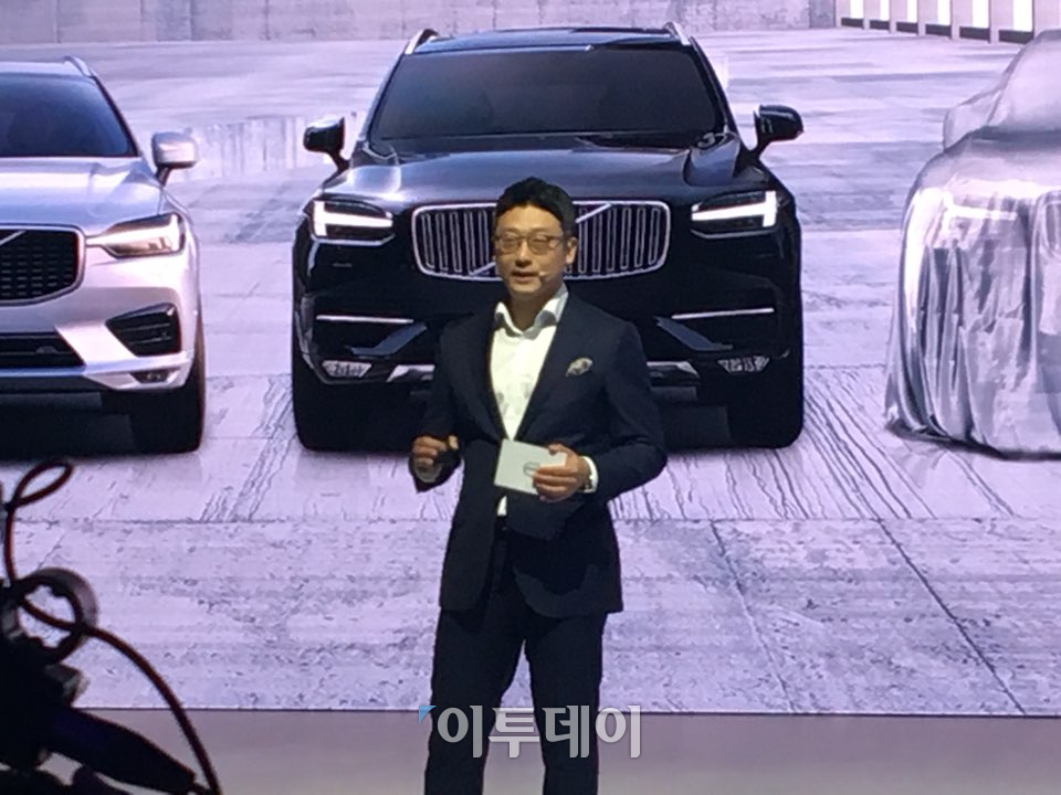 ▲이윤모 볼보자동차코리아 대표. 양용비 기자 dragonfly@