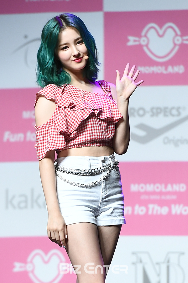 ▲모모랜드 낸시(사진=고아라 기자 iknow@)