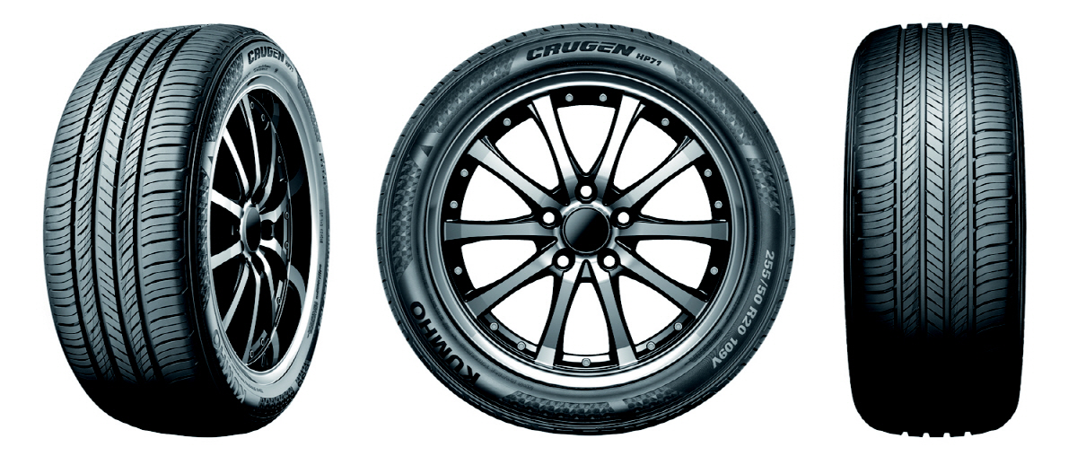▲금호타이어 ‘크루젠HP71’. 사진제공=금호타이어