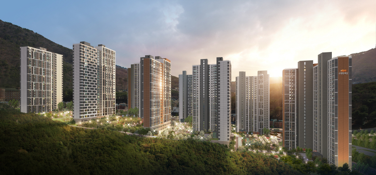 ▲e편한세상 금정산 투시도. 사진=대림산업