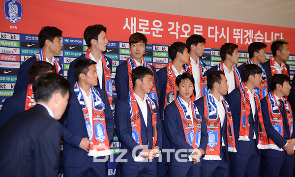 ▲2018 러시아 월드컵 대표팀 해단식(사진=고아라 기자 iknow@)