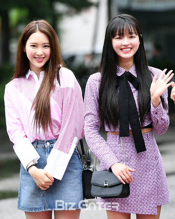 ▲오마이걸 지호, 유아(사진=고아라 기자 iknow@)