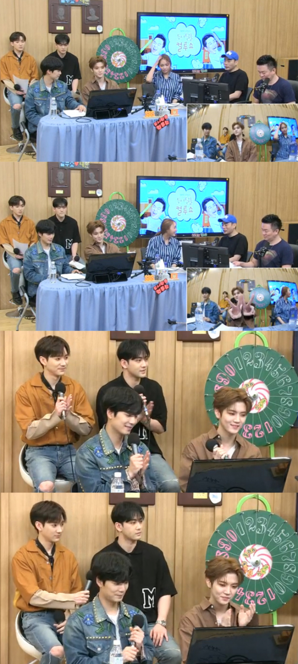 ▲'컬투쇼' 뉴이스트W(사진=SBS 파워FM)