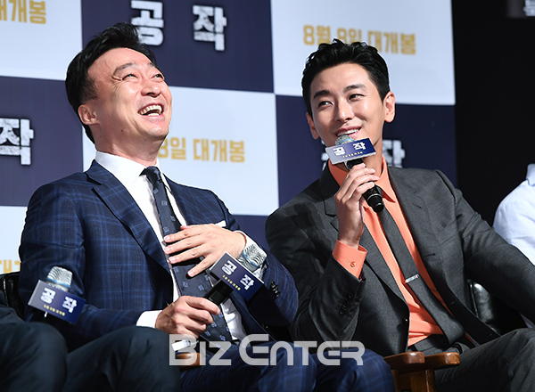 ▲이성민, 주지훈(사진=고아라 기자 iknow@)