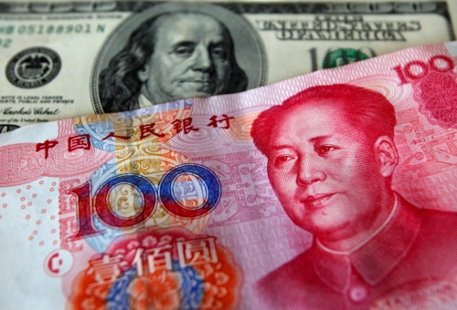 ▲미국 달러화와 중국 위안화. 로이터연합뉴스
