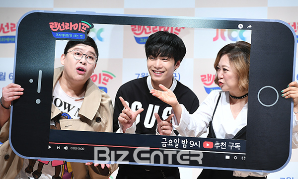 ▲이영자, JR(종현), 김숙(사진=고아라 기자 iknow@)