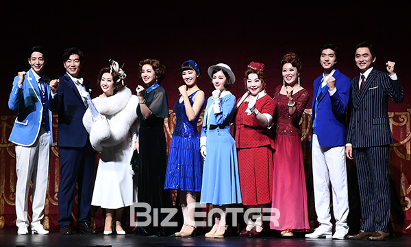 ▲강동호, 이종혁, 배해선, 김선경, 정단영, 오소연, 이경미, 홍지민, 정민, 김석훈(사진=고아라 기자 iknow@)