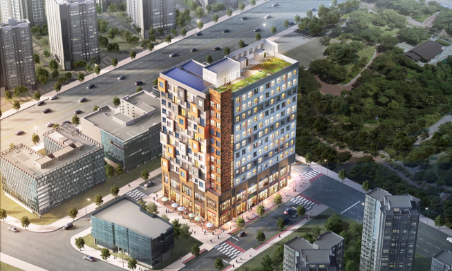 ▲더케렌시아 300 조감도(사진=일신건영)