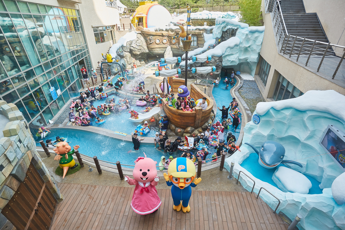 ▲뽀로로 아쿠아 빌리지(사진=한화호텔앤드리조트)