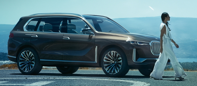 ▲BMW는 올 연말 미국 사우스캐롤라이나 스파턴버그 공장에서 X7을 양산한다는 계획이다. 사진은 미특림으로 알려진 콘셉트 X7 i퍼포먼스의 모습. (출처=미디어BMW)