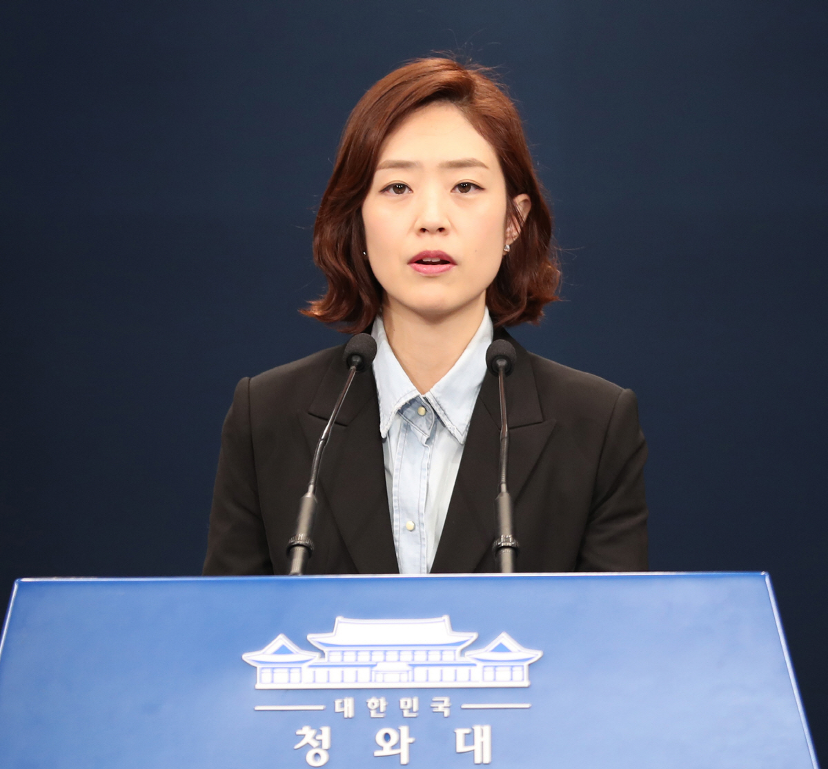 ▲고민정 청와대 부대변인 사진제공 뉴시스