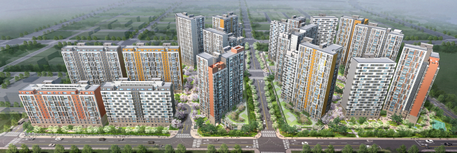 ▲‘e편한세상 영천’ 조감도(사진=한국자산신탁)