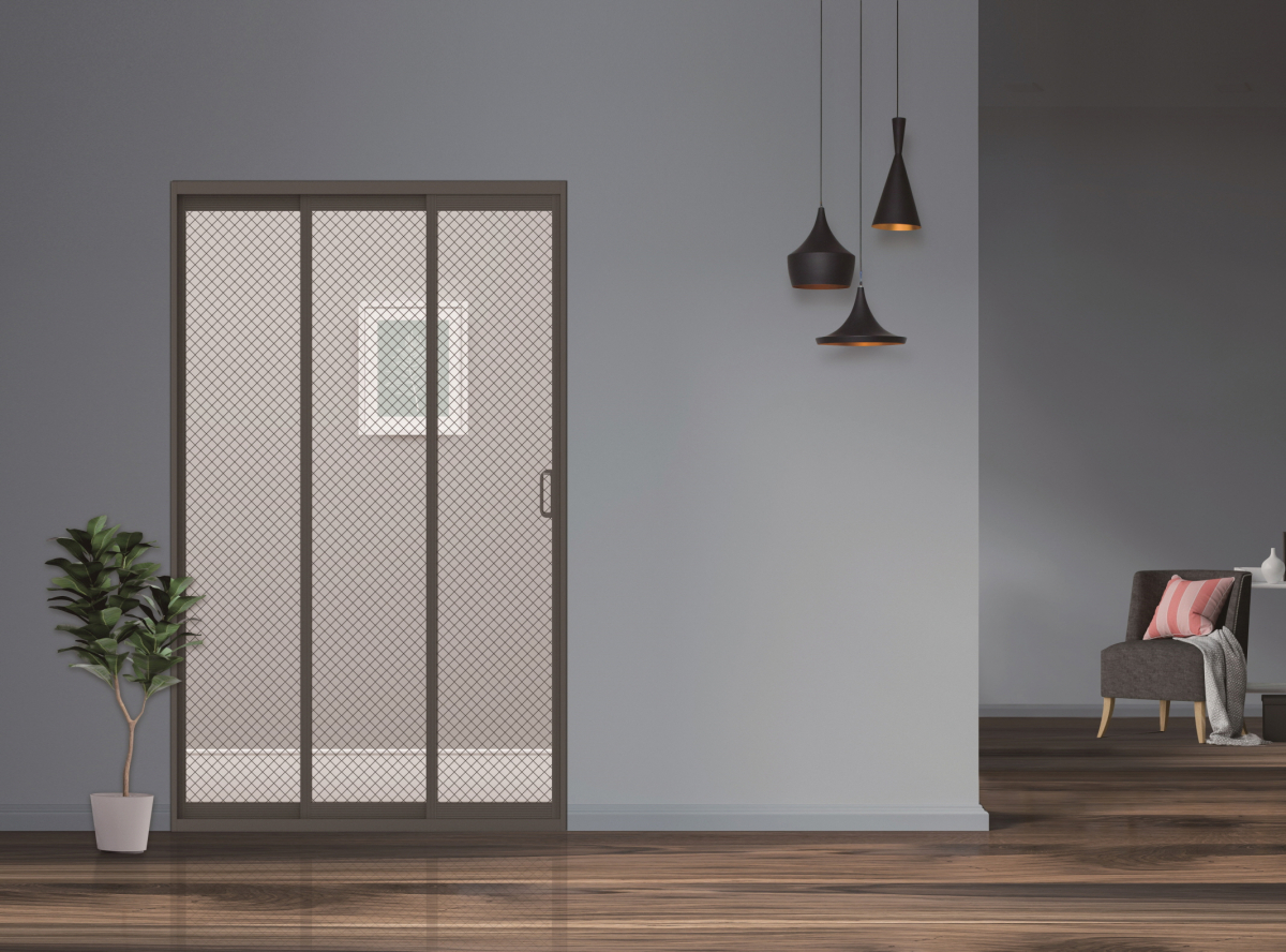 ▲한화L&C 플라스틱(PL) 3연동 중문 제품(사진제공=한화L&C)