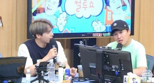 ▲손동운(왼), 차태현(출처=SBS 파워FM ‘두시탈출 컬투쇼’ 보이는 라디오)