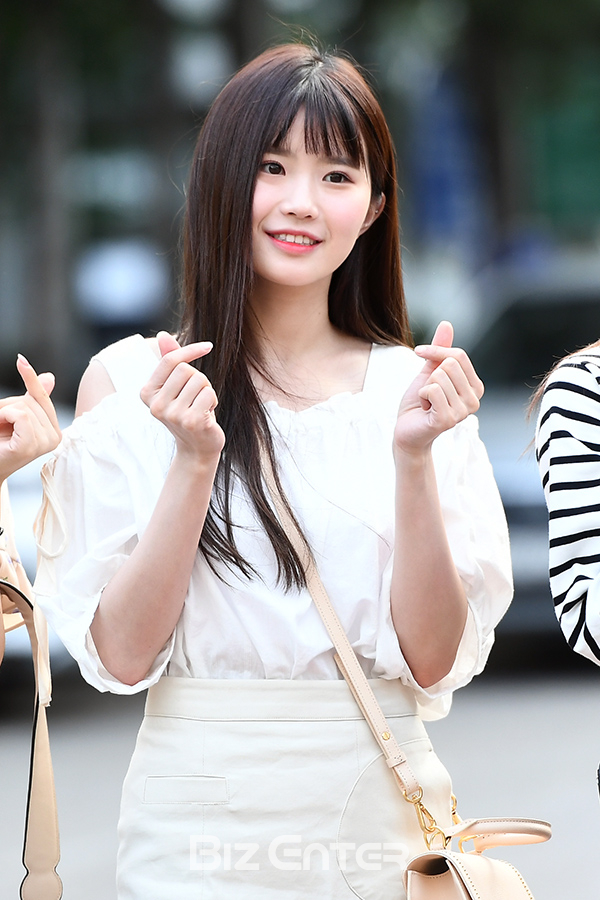 ▲프로미스나인 송하영(사진=고아라 기자 iknow@)