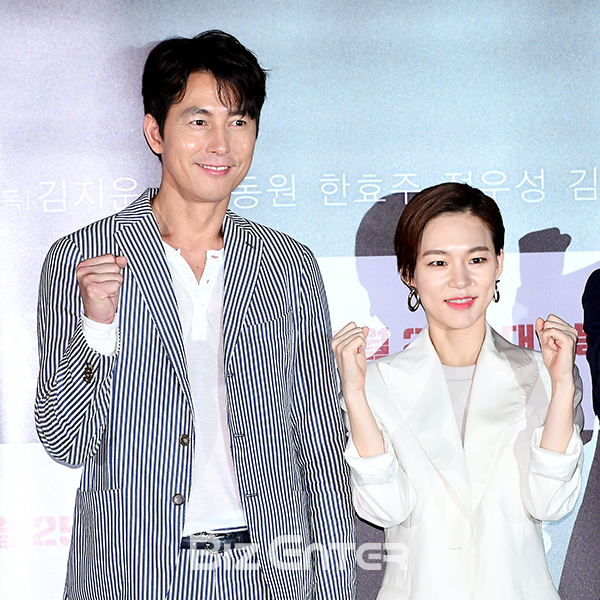 ▲정우성, 한예리(사진=고아라 기자 iknow@)