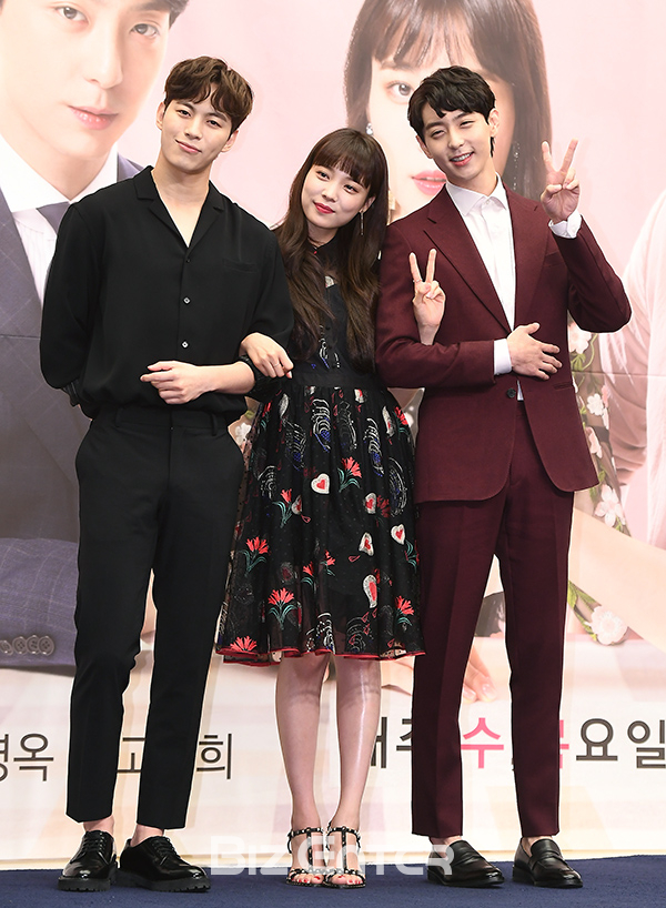 ▲빅스 홍빈, 윤소희, 현우(사진=고아라 기자 iknow@)