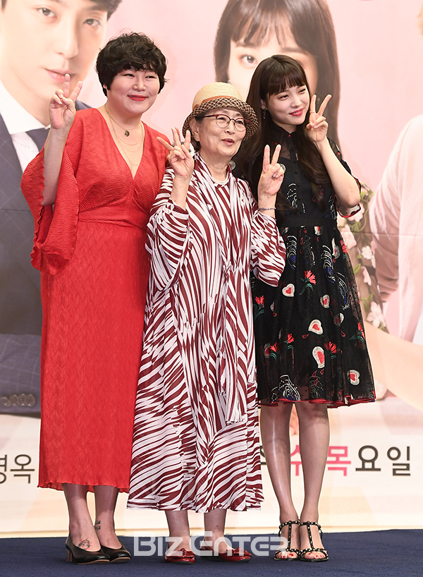 ▲고수희, 김영옥, 윤소희(사진=고아라 기자 iknow@)