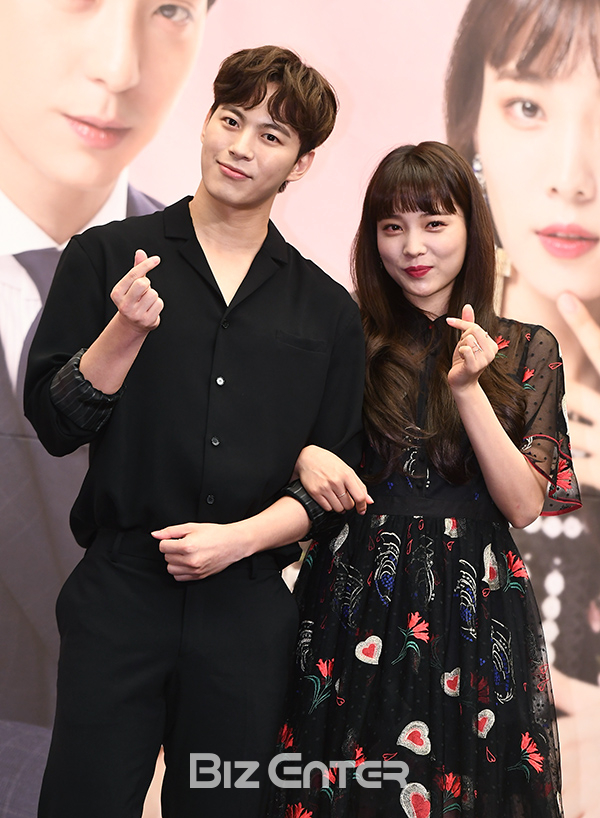 ▲빅스 홍빈, 윤소희(사진=고아라 기자 iknow@)