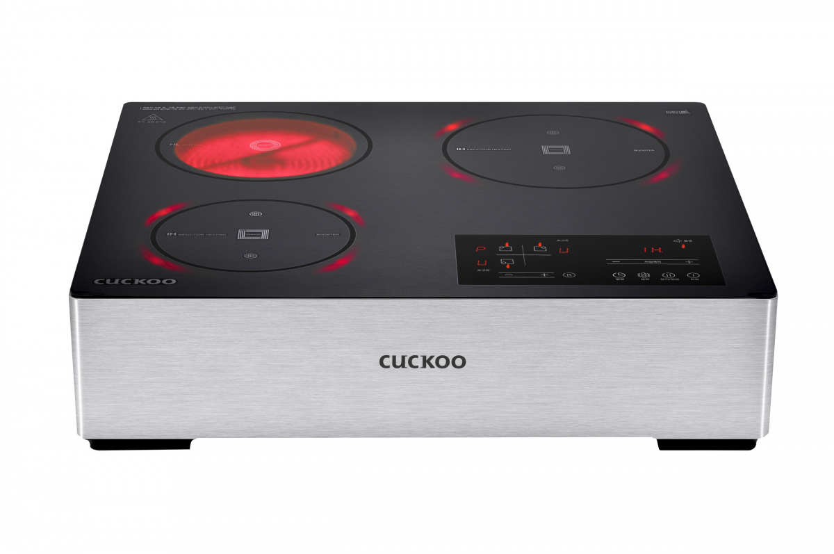 ▲‘초고온 하이브리드 인덕션 레인지’ (사진제공=쿠쿠전자)