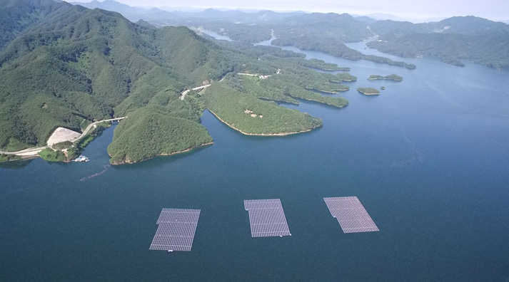 ▲충주댐 수상태양광(한국수자원공사)