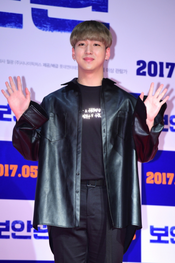 ▲영화 '보안관' VIP시사회-B1A4 바로(비즈엔터DB)