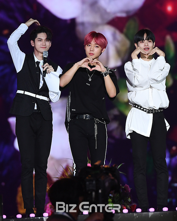 ▲워너원 옹성우, 박지훈, 이대휘(사진=고아라 기자 iknow@)