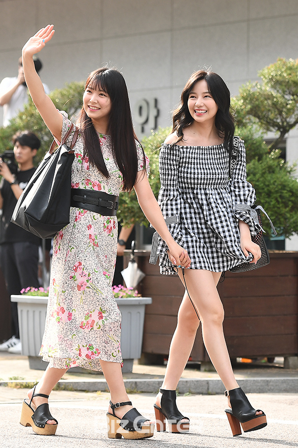 ▲NMB48 시로마 미루, 무라세 사에(사진=고아라 기자 iknow@)