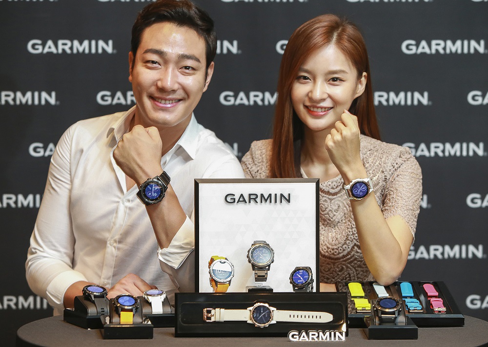 ▲가민의 스마트 워치 피닉스 5 플러스.(사진제공=가민)