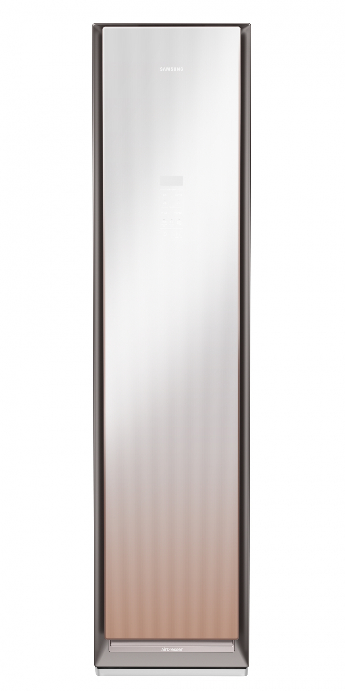 ▲삼성전자는 21일 서울 강남구 청담동에 위치한 드레스가든에서 의류청정기 ‘에어드레서’를 공개했다. (사진제공=삼성전자)