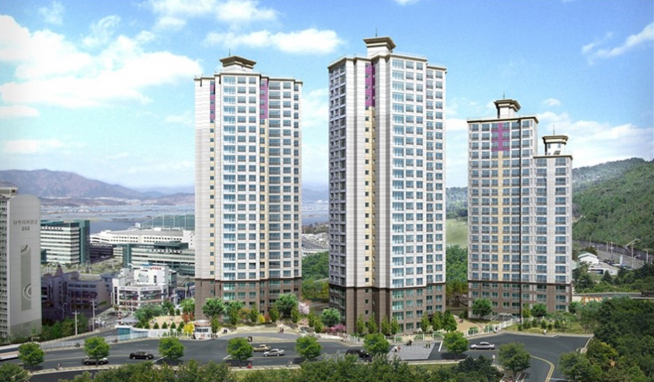 ▲금곡 2-1구역 주택재개발 정비사업 조감도(사진=신동아건설)