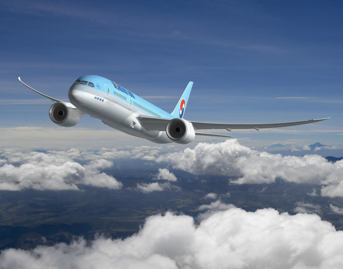 ▲대한항공 B787-9 항공기