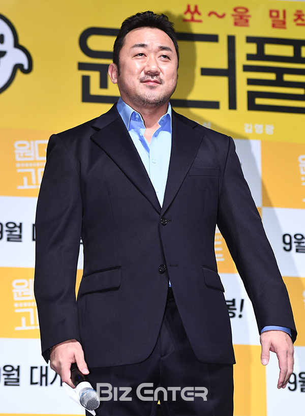 ▲마동석(사진=고아라 기자 iknow@)