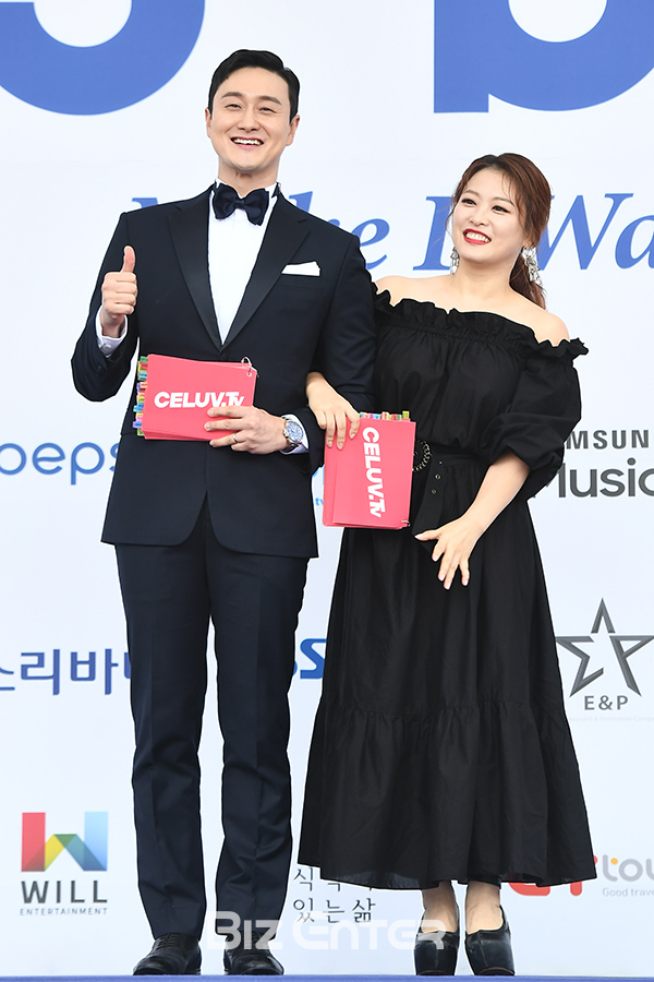 ▲김원효, 심진화(사진=고아라 기자 iknow@)