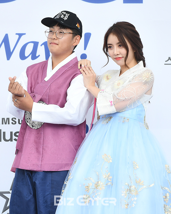 ▲한태웅, 설하윤(사진=고아라 기자 iknow@)