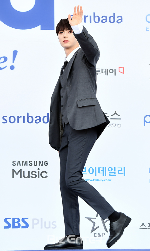 ▲워너원 황민현(사진=고아라 기자 iknow@)