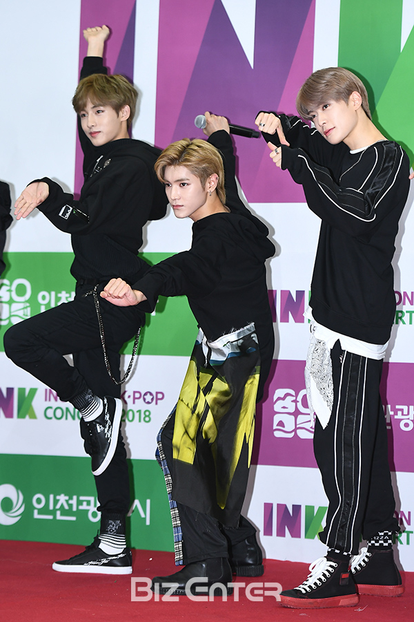 ▲NCT127 윈윈, 태용, 재현(사진=고아라 기자 iknow@)