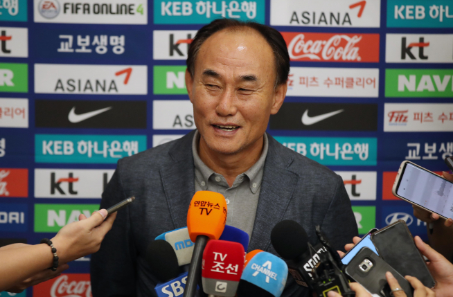 ▲김학범 '23세 이하' 대표팀 감독.(연합뉴스)