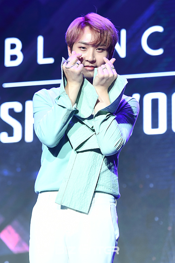 ▲블랑세븐 신우(사진=고아라 기자 iknow@)