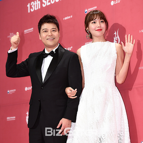 ▲전현무, 최수영(사진=고아라 기자 iknow@)