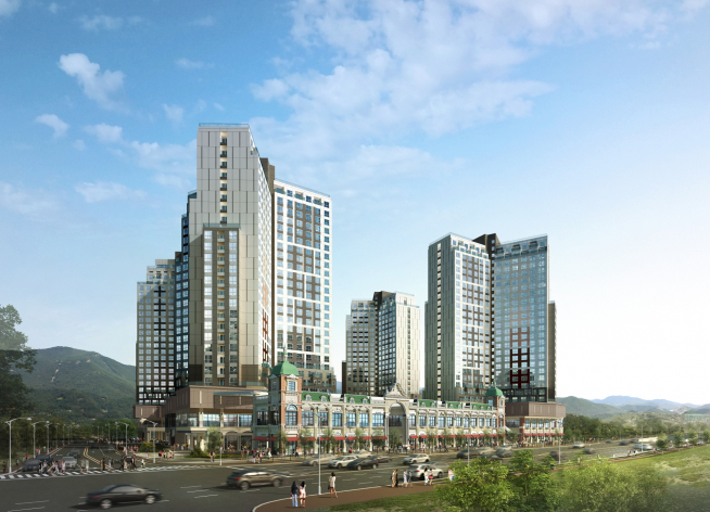 ▲힐스테이트 삼송역 스칸센 투시도(사진=현대건설)