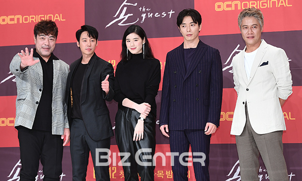 ▲이원종, 김동욱, 정은채, 김재욱, 박호산(사진=고아라 기자 iknow@)