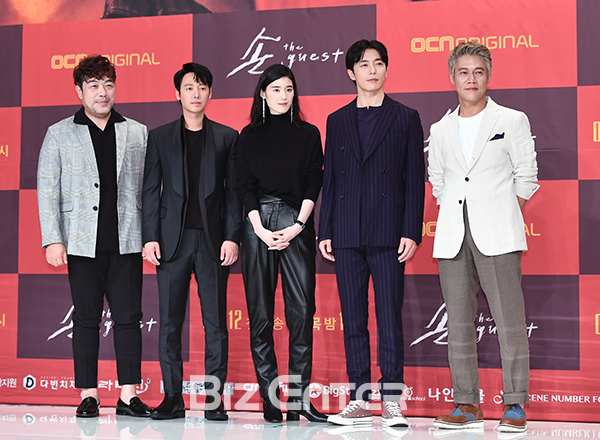 ▲이원종, 김동욱, 정은채, 김재욱, 박호산(사진=고아라 기자 iknow@)