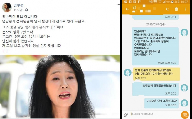 (출처=김부선 페이스북)