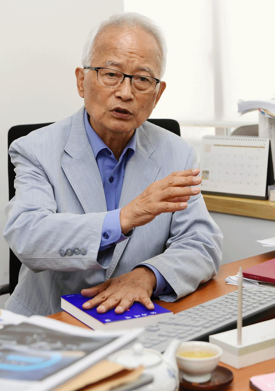 ▲김 교수는 "저에게 가난과 결핵은 굉장히 좋은 선생이었던 것 같다"고 말했다.(고이란 기자 photoeran@)
