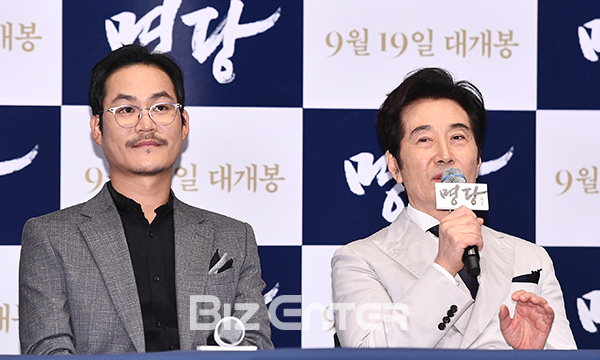 ▲김성균, 백윤식(사진=고아라 기자 iknow@)