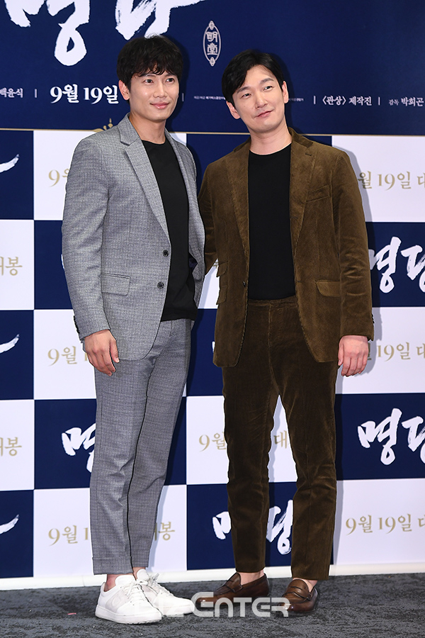 ▲지성, 조승우(사진=고아라 기자 iknow@)