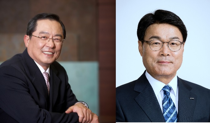 ▲구자열 LS 회장(왼쪽)과 최정우 포스코 회장